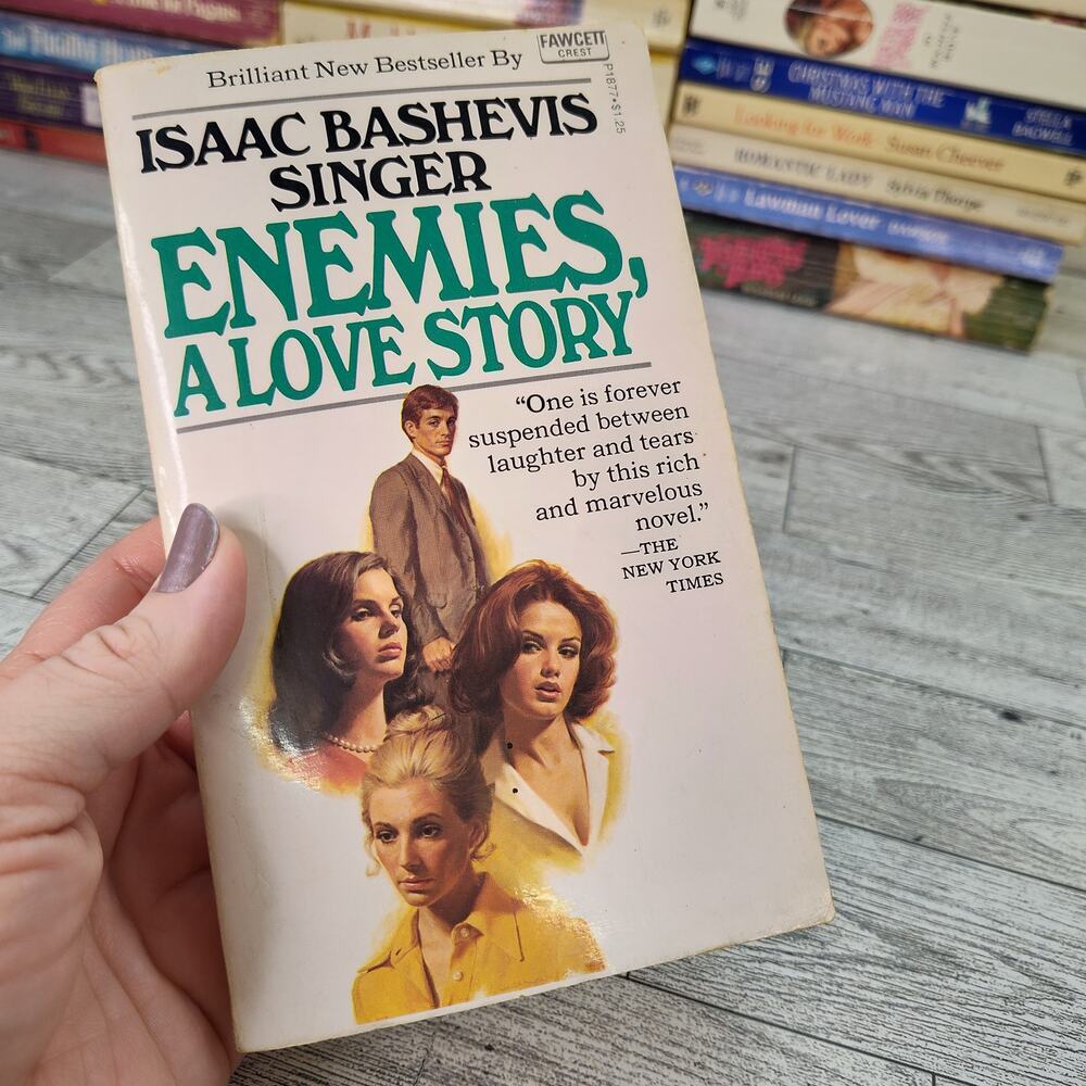 Enemies A Love Story by Isaac Bashevis Singer 1972 Fawcett Crest Paperback Novel